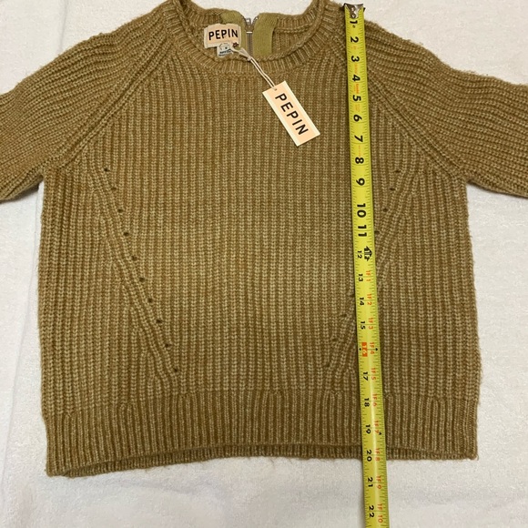 NWT! Pepin (Anthro) crew neck sweater size M - Picture 6 of 6